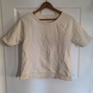 Everlane short sleeve sweatshirt